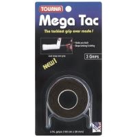 Overgrip super lipicios Tourna MEGA TAC negru 3 bucati