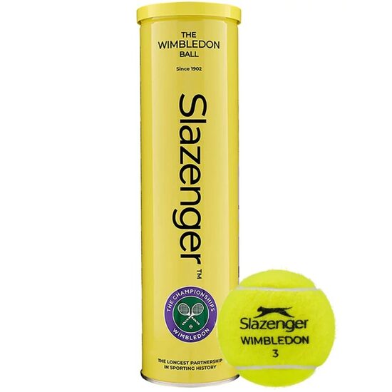Set mingi tenis Slazenger Wimbledon 4 bucati