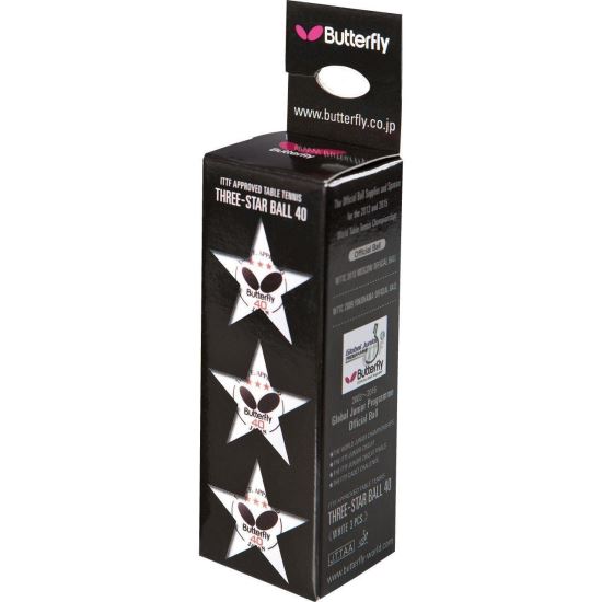 Mingi BUTTERFLY  pentru tenis de masa, 3 STELE