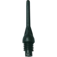 Set varfuri plastic pentru sageti darts, tip Shorties, albastru, 250 bucati