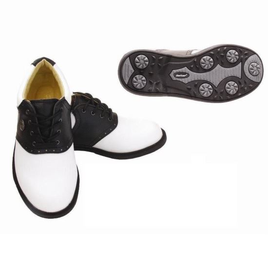 Pantofi golf copii SOFTER KIDS CLASSIC, negru, W/BK-1.5