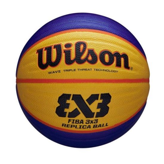 Minge baschet Wilson FIBA 3X3 replica cauciuc