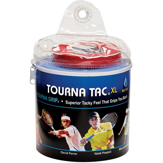 Overgrip aderent Tourna TAC albastru 30 bucati Travel pack