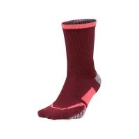 Sosete Nike Cushioned Crew, bordo, 1 pereche