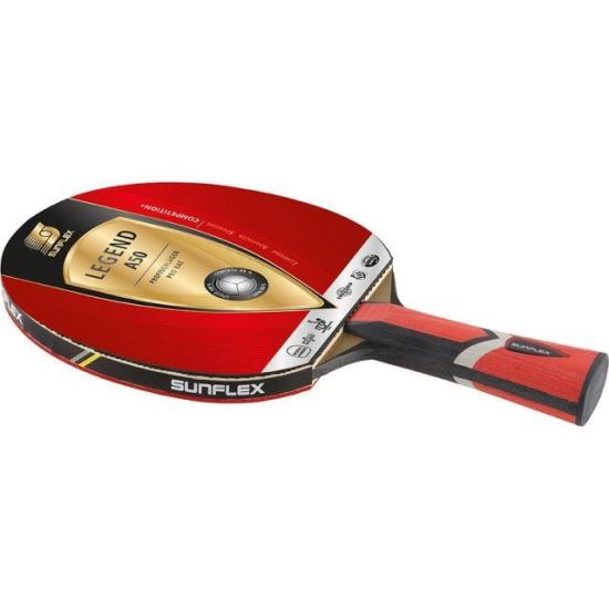 Paleta tenis de masa SUNFLEX LEGEND A50 maner anatomic, burete 2.2 mm