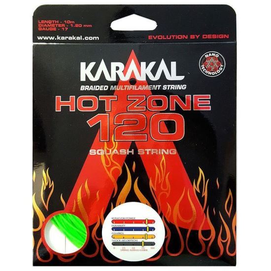 Racordaj squash Karakal Hot Zone 120, Green
